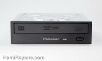 دی وی دی رایتر پایونیر با پک PIONEER - 24x - SATA