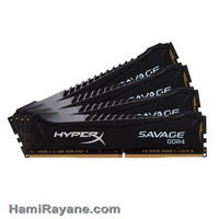 رم کینگاستون دی دی آر فور KINGSTON - DDR4 - 32GB (4 x 8GB) 2400