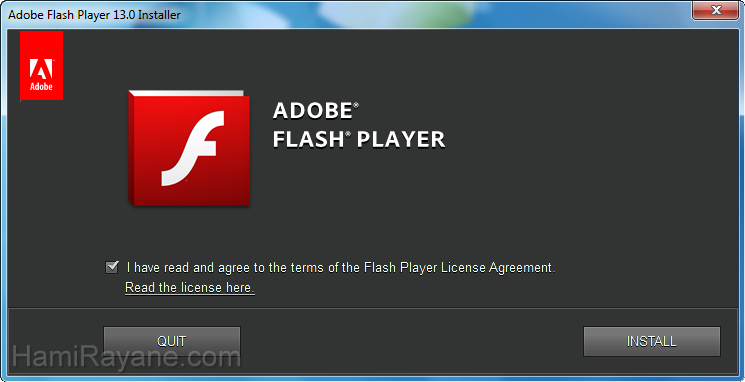 Adobe Flash Player 32.0.0.156 (IE) عکس 1