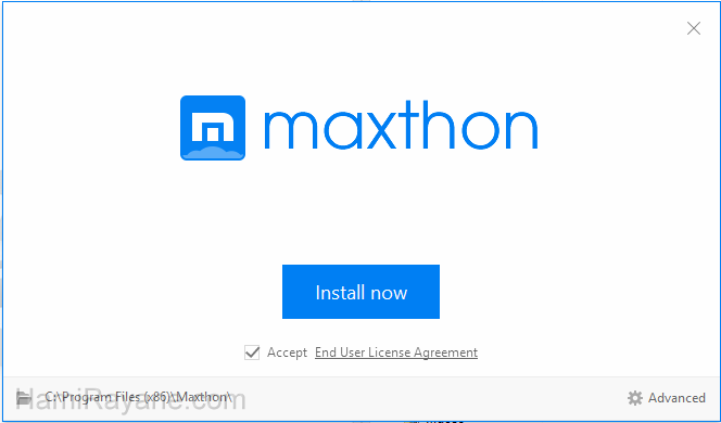 Maxthon Cloud Browser 5.2.7.1000 Obraz 1