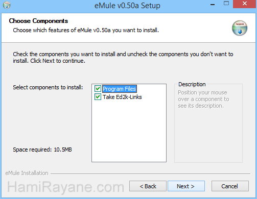 eMule 0.50b Beta 1 Picture 4