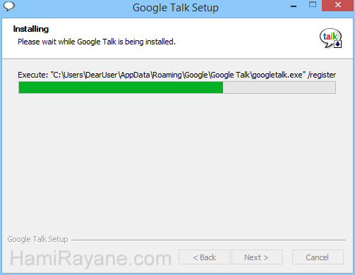 Google Talk 1.0.0.104 Beta عکس 2