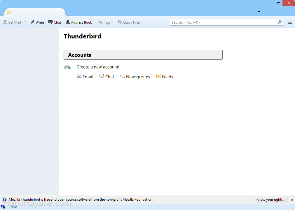 Thunderbird 65.0 Beta 2 Email Client