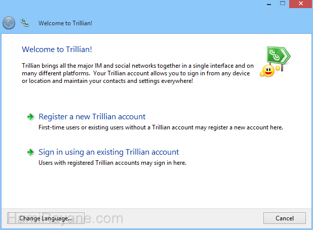 Trillian 6.1.0.17 그림 5