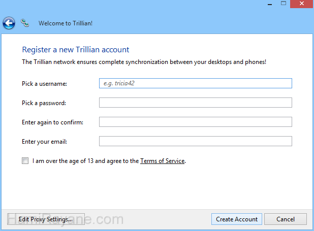 Trillian 6.1.0.17 Picture 7