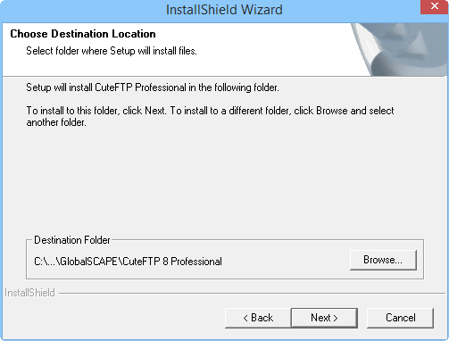 CuteFTP 8.3.3 Pro Imagen 4