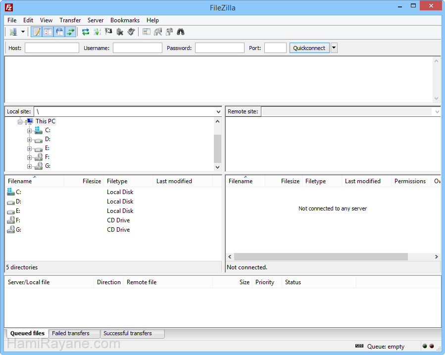 FileZilla 3.42.0 32-bit FTP Client 그림 9