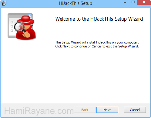 HijackThis 2.0.5 Beta عکس 1