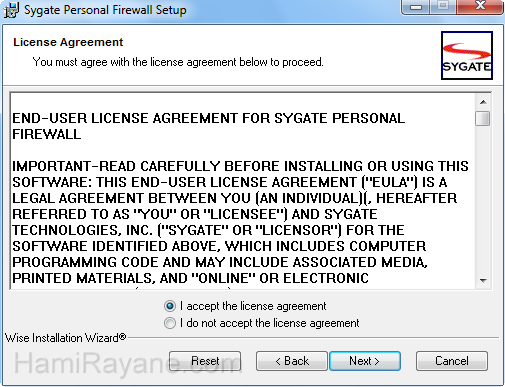 Sygate Personal Firewall 5.6.2808 Picture 2