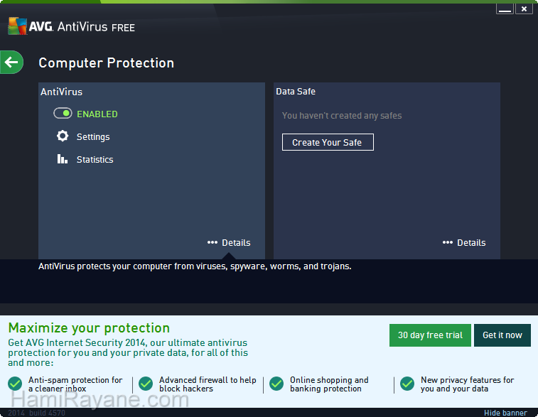 AVG AntiVirus Free 17.7.3032 (64-bit) Picture 8