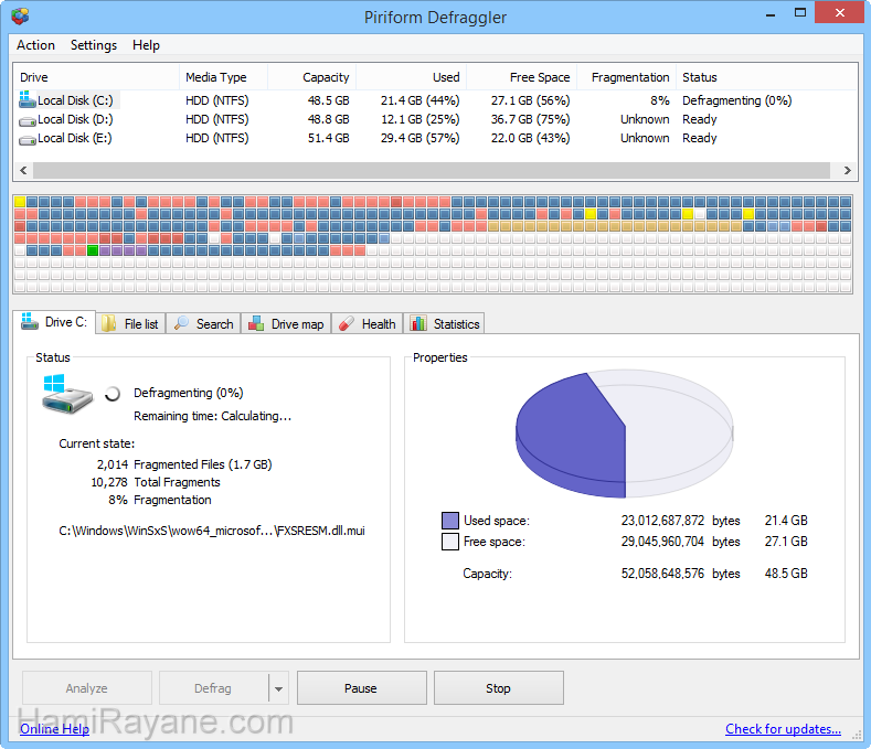 Defraggler 2.22.995 Picture 6