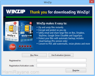 다운로드 에서 WinZip 