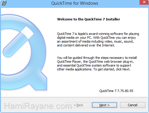 QuickTime Player 7.79.9 Image 1