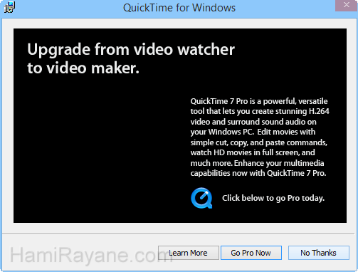 QuickTime Player 7.79.9 عکس 7