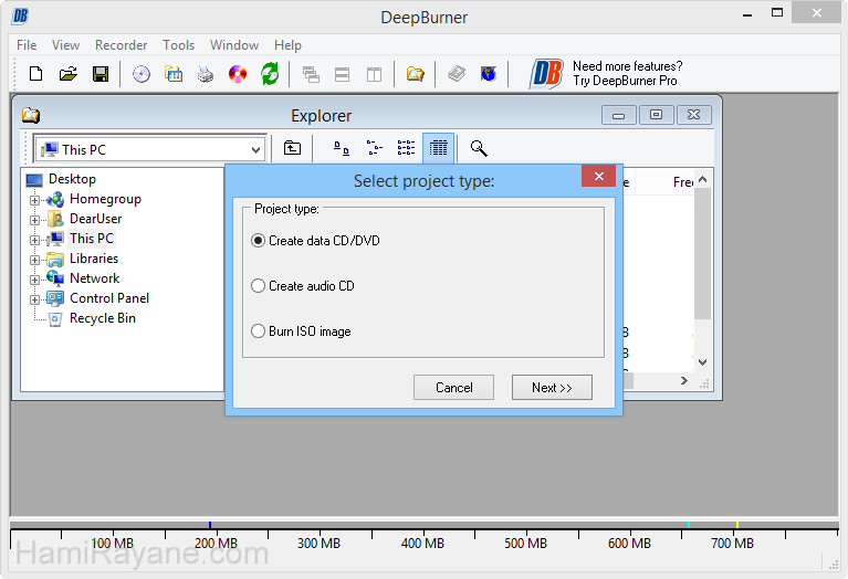 DeepBurner 1.9.0.228 Image 10