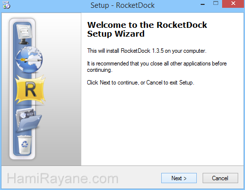 RocketDock 1.3.5 عکس 2