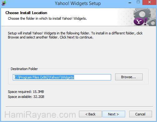 Yahoo! Widget Engine 4.5.2 Bild 2