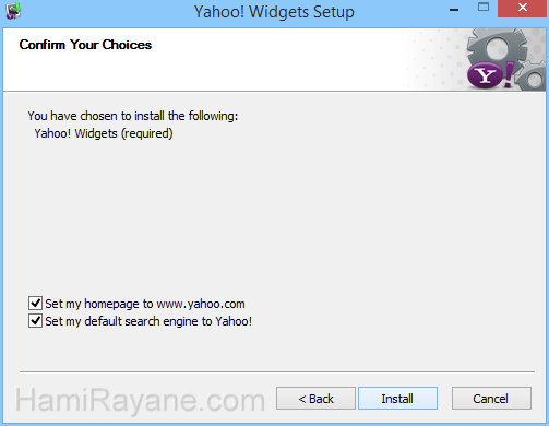 Yahoo! Widget Engine 4.5.2 Resim 3