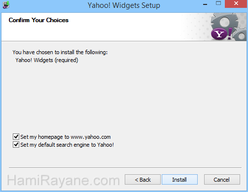 Yahoo! Widget Engine 4.5.2 عکس 3