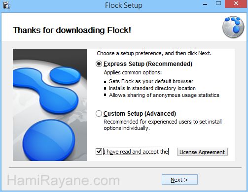 Flock 2.6.1 Immagine 2