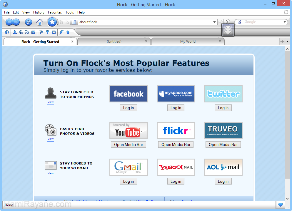 Flock 2.6.1 Imagen 6