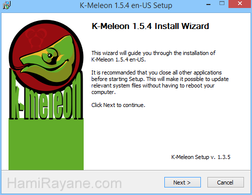 K-Meleon 75.1 Image 1