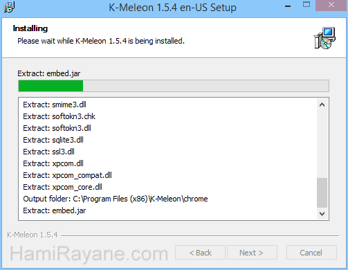 K-Meleon 75.1 Imagen 5