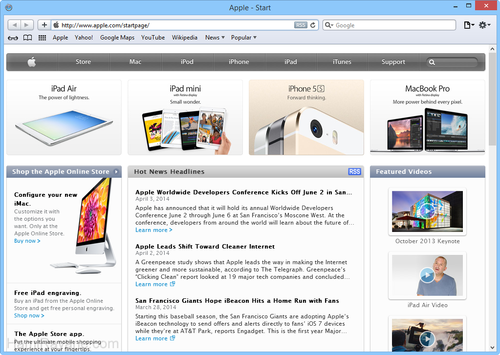 Safari 5.1.7 Resim 7