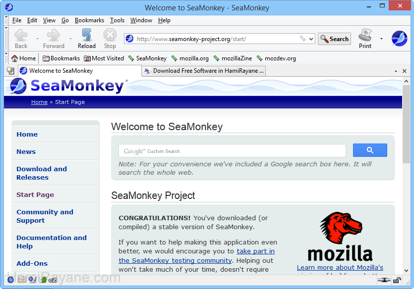 SeaMonkey 2.49.4 Картинка 1