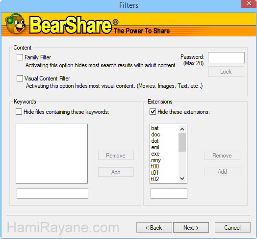 BearShare Lite 5.2.5 عکس 5
