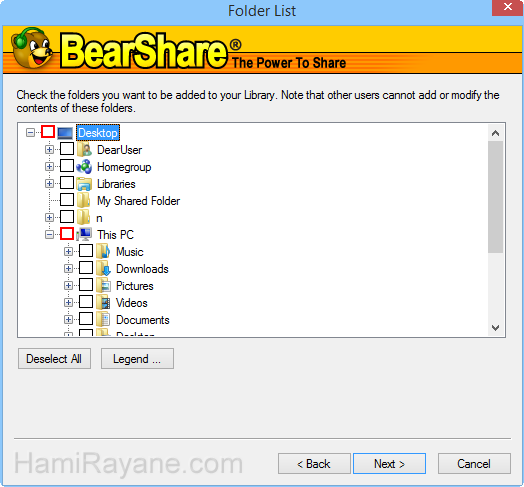 BearShare Lite 5.2.5 عکس 8
