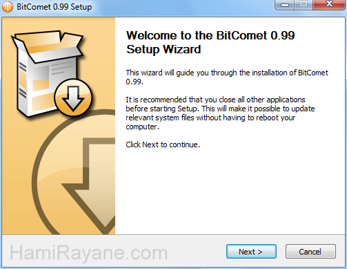 BitComet 1.55 File Sharing P2P Client Picture 2