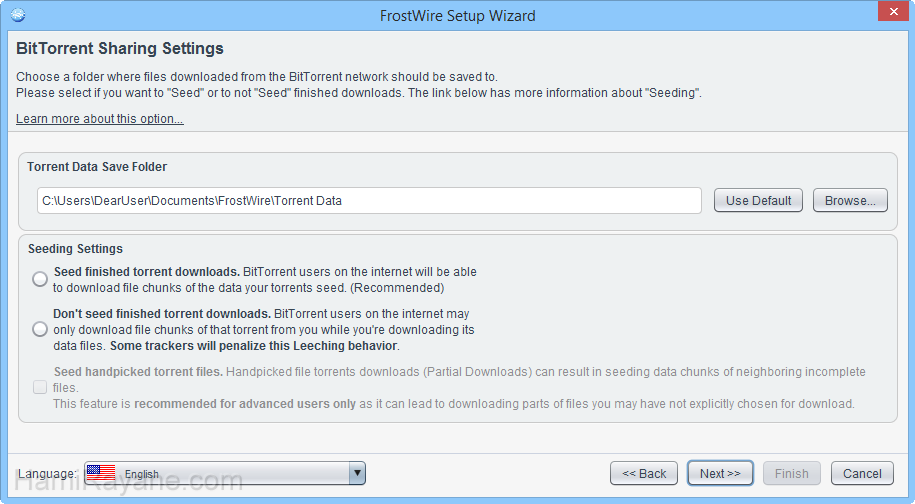 FrostWire 6.7.7 Immagine 8