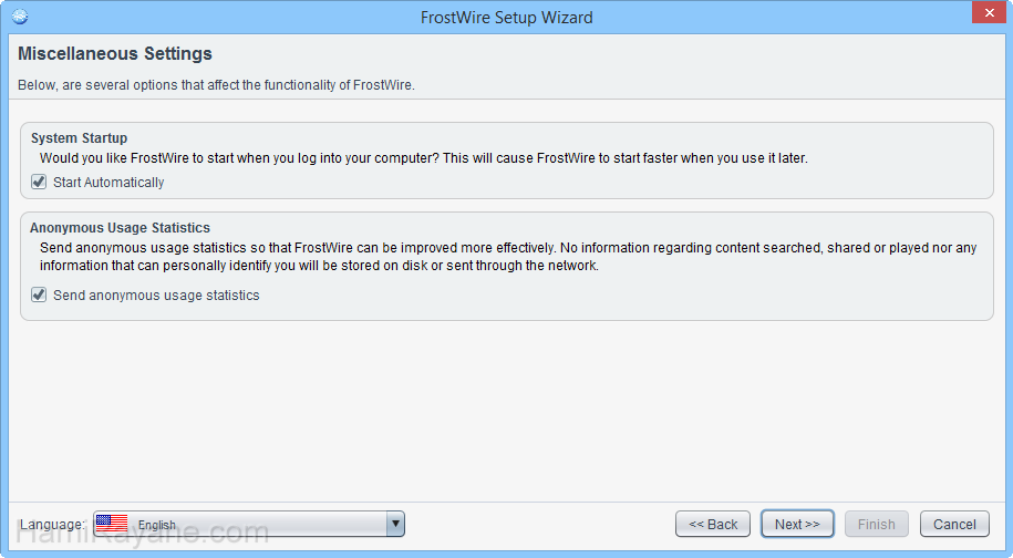 FrostWire 6.7.7 Immagine 9