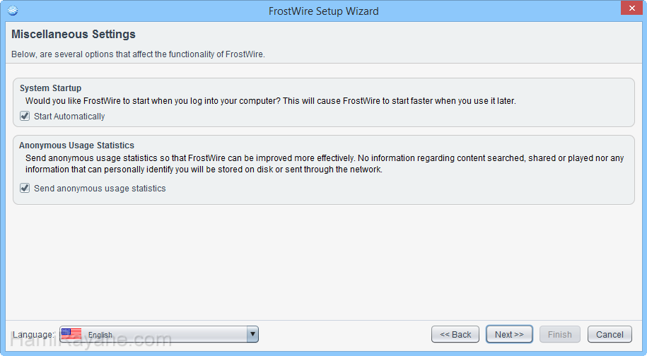 FrostWire 6.7.7 Bild 9