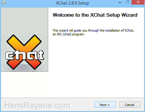 XChat 2.8.9 Picture 1