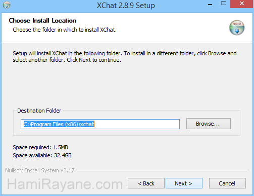 XChat 2.8.9 Immagine 3