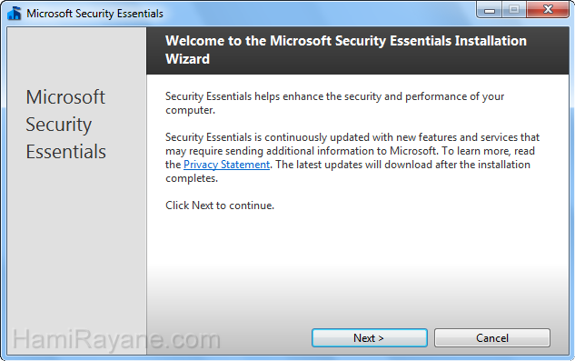 Security Essentials 4.10.209 Vista & Seven & Eight & Ten (32bit) 그림 1