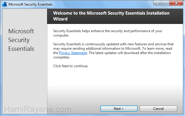 Security Essentials 4.4.304 XP صور 1