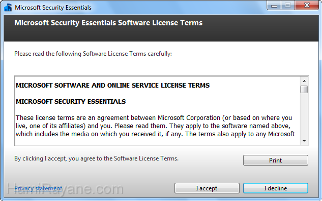 Security Essentials 4.4.304 XP Picture 2