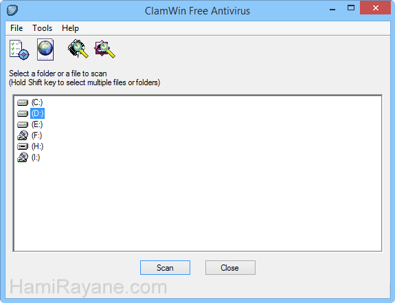 ClamWin 0.99.4 عکس 11