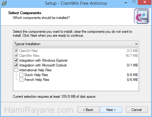 ClamWin 0.99.4 絵 5