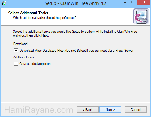 ClamWin 0.99.4 Immagine 7