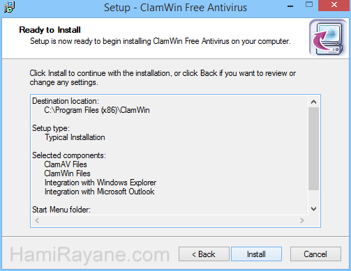 ClamWin 0.99.4 Картинка 8