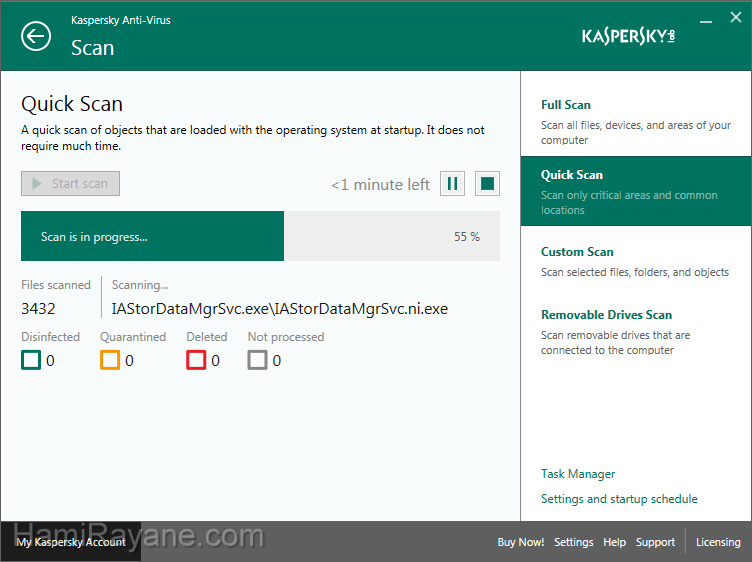 Kaspersky Anti-Virus 18.0.0.405 عکس 3
