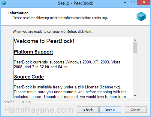 PeerBlock 1.2 Imagen 3