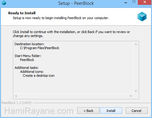 PeerBlock 1.2 Immagine 7