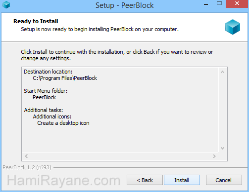 PeerBlock 1.2 صور 7