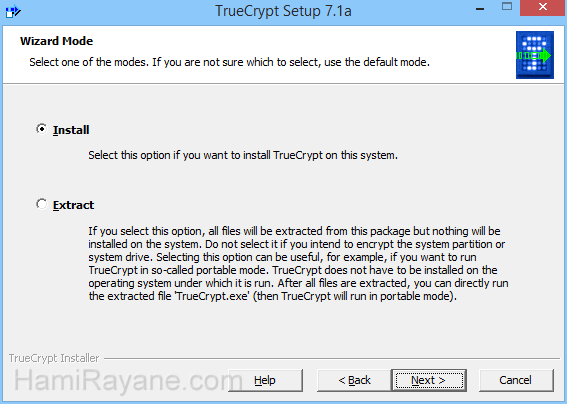 TrueCrypt 7.2 Картинка 2