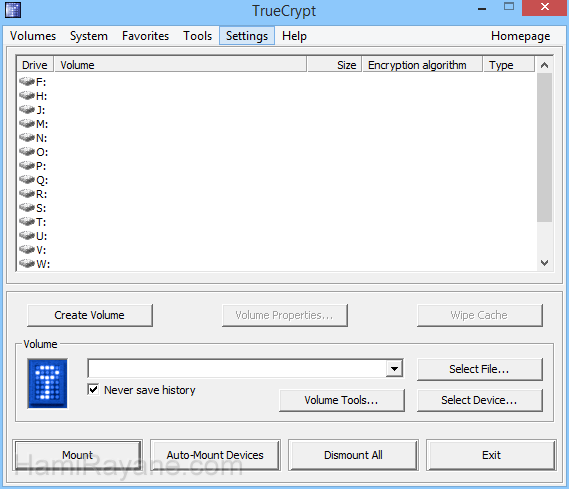 TrueCrypt 7.2 Bild 6